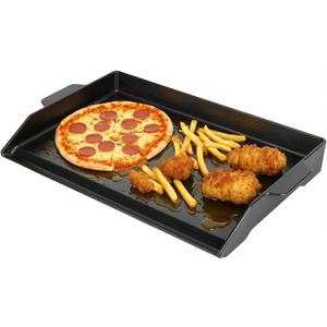 Universal Griddle Insert for Gas Grill, Cast Iron Flat Top Griddle for Stove 4 Burner, Pre-Seasoned Matte Porcelain Enamel Grill Plate for Camp Chef/Charbroil Etc. All Gas & Charcoal Grill 23" x 16"