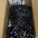 300 LED Halloween Lights, 98.5FT Halloween String Lights with 8 Lighting Modes, Waterproof & Connectable Mini Light, Plug in for Indoor Outdoor Holiday Christmas Party Bedroom Decorations (Purple)