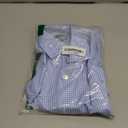 Kenneth Cole Mens Dress Shirt Slim Fit Checks and Stripes (Patterned), Small
