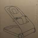 Fodoss Baby Bouncer, Portable Bouncer Seat for Babies, Ergonomic Design Baby Bouncer Chair, Baby Bassinet for Infants, Beige