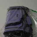 BAGLHER Cat Carrier Bag,Airline Approved Pet Carrier Soft Side Pet Travel 5 Sides Open Doors 3 Sides Expandable Foldable Dog Carrier with Fleece Pad (Purple)