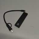 M.2 NVMe SSD Enclosure, Tool-Free Installation, USB 3.2 Gen 2 (10 Gbps) to NVME M-Key/(B+M) Key PCIe NVMe Adapter Support UASP and Trim, for SSDs 2230/2242 /2260/2280