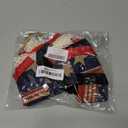 Patriotic Bow for Wreath 4th of July Decorations, Large Red White Blue Bow with 8 Multi-Ribbon Streamers, 27.5" Memorial Day Veterans Day Front Door Decor