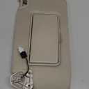 NHILES Left Driver Side Sun Visor Compatible with Nissan Altima 2013 2014 2015 2016 2017 2018 with Light, Without Sunroof 96401-3TA2A Beige