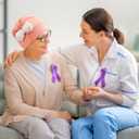 6 Pcs Polyester Chemo Turban Headwear Soft Cancer Headwear Elastic Chemo Hats for Women Head Scarf with Hair Loss