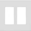 ENERLITES Screwless Decorator Wall Plates Child Safe Outlet Covers, Size 2-Gang 4.68" H x 4.73 L, Unbreakable Polycarbonate Thermoplastic, SI8832-W-10PCS, Glossy, White (10 Pack)