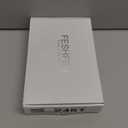 FESHFEN Long Auburn Wigs for Women, 22 inch Middle Parting Synthetic Wavy Wig for Daily Use Party Costume, Auburn