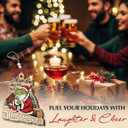 Frog Christmas Ornament 2025 - Gifts for Animal Lover, Unique Animal Lover Gifts for Women Men, Elegant Christmas Tree Decorations, Frog Ornament for Adults Boys Girls Friends