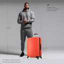 InUSA ROYAL 28-Inch Large Hardside Spinner Luggage Lightweight Orange