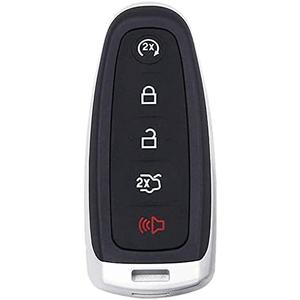 UOKEY Smart Keyless Remote Key Fob Shell fit for Ford Edge Escape Explorer Focus Flex Taurus Fusion and Lincoln MKS MKT MKX(M3N5WY8609)