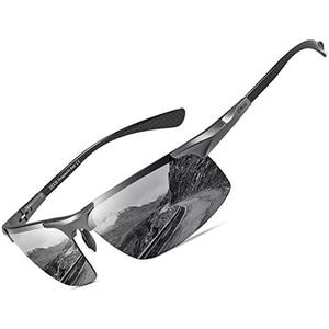 DUCO Polarized Sunglasses Mens Ultralight Carbon Fiber Sun Glasses for Men Driving Sports Fishing UV400 Protection DC8277