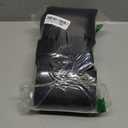 Strapcrafts 4.5 -inch Wide by 2-Yard Plush Black Waistband Elastic Band