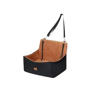 Dog Car Seat Bed 2 in 1 for Small/Medium Dogs up to 35 lbs,Adjustable Safety Leashes,Memory Foam with Soft Fabric Pets Travel Car Bed,Easily Installed in Front and Back seat,Removable and Washable.