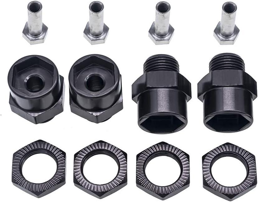 12mm to 17mm Wheel Hex Hub Adapter Extension Conversion for 1/10 RC Car and Upgrade 1/8 Tires