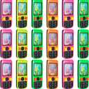 Gejoy 10 Pcs Handheld Water Ring Games Kids Party Favors Cellphone Water Ring Toss Game Goodie Bags Stuffers Party Favors for Kids Teenager Birthday Contest Prize (Cute)