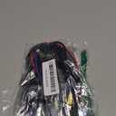 6 in 1 Multiple Charging Cable, 2Pack 6Ft Multi Chargers Cord for All Devices Braided USB A/C to Lightning/Type C/Micro USB Ports Universal Charger Cable for iPhone Series/Samsung/Tablets/PS and More