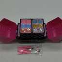 Washable Children's Cosmetics Set, Suitable For Girls, Princess Toy Washable Cosmetics Set, Children's Cosmetics Set With Mirror, Suitable For Children Aged 3-11, Game Makeup, Birthday Gift