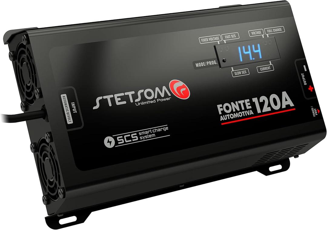 Stetsom Infinite Black 120A High Voltage Power Battery Supply Charger