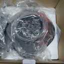 Rellytech 4in1 Portable Glass Air Fryer  1500W, 4.2QT & 6 Cup Dual Containers, 140°F–400°F Temp Range, Max Crisp | Bake | Air Fry | Recrisp, Microwave, Freezer & Dishwasher Safe