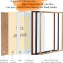 16x20in Natural OAK Wood Picture Frame with Mat Narrow Border