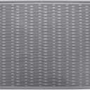 MicoYang Silicone Dish Drying Mat for Multiple Usage,Easy clean,Eco-friendly,Heat-resistant Silicone Mat for Kitchen Counter or Sink,Refrigerator or Drawer Liner Grey 4XL 32 inches x 18 inches (Gray)