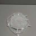 Silicone Stretch Lids  12 Pack Reusable Food Covers,Flexible Silicone for Bowls, Containers, Fruits  Airtight & Leakproof Seal for Kitchen Storage (Transparent)