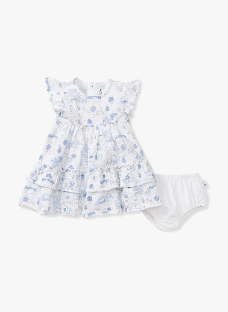 Burt's Bees Baby Baby Girls' Dress, Infant & Toddler 100% Organic Cotton size 12-14 m