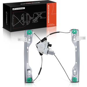 A-Premium Power Window Regulator with Motor Front Driver Side Compatible with Jeep KL Series Cherokee 2014-2021, Front Left Driver Side, Replace# 68227255AB