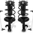 KUIPERAUTO Front Struts Kit Sway Bars Links Assembly Compatible for 2012-2017 Toyota Camry SE 2.5L L4 Struts w/Coil Spring 2 Sway Bars 1333375L 1333375R K750123