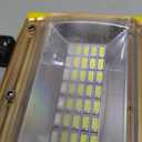 100W COB Rechargeable Work Light, 7000LM Cordless LED Work Lights, Waterproof Portable Flood Light with Stand for Outdoor Camping, Hiking, Garage, Car Repairing, Workshop Job Site Lighting