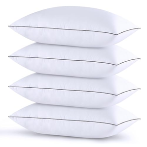 Pillows Queen Size, Luxury Hotel Bed Pillows Set with Down Alternative Filling for Side and Back Sleepers (Set of 2)