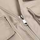 Mens Fishing Vest Summer Outdoor Work Safari Travel Photo Vest with Multi Pockets (Beige, S)