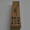 Forbena Walnut Brown Nursery Bookshelf Wall Mounted, Wooden Floating Book Shelves for Wall, Nursery Hanging Bookshelves for Baby Toddlers Kids Room Bedroom (Pine Wood, Walnut Color, 4-Pack) (16.5 Inch)