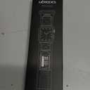 Nereides Compatible with Apple Watch Series 11 Band Series 10/9/8/7/6/5/4/SE/SE2/SE3/Ultra 3/2/1, Nylon Sports Strap with Woven Design for 49mm/46mm/45mm/44mm (L, Black)