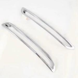 Fit For Mazda CX30 CX-30 2020,Car decorative fog lamp coverRear Fog Light Lamp Frame Cover Trim,Fog Lamp Frame,Fog lamp cover,Car Exterior Accessories (silver)
