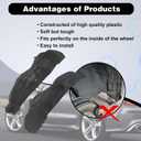 SecosAutoparts 2Pcs Fender Liner Inner Rear Left & Right Compatible with Ford Escape 2013-2019 Replace# CJ5Z-78278B51-A, CJ5Z78278B51A