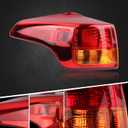 Tail Light Rear Lamp Assembly Compatible with 2013-2015 Toyota RAV4 Left Driver Side 815600R030 81560-0R030