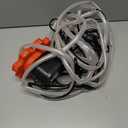 AgiiMan Pool Cover Pump Above Ground - 850 GPH Submersible Water Pump for Pool Draining, Portable Small Sump Pumps with 16' Drainage Hose and 25' Power Cord, 3 Adapters, Black