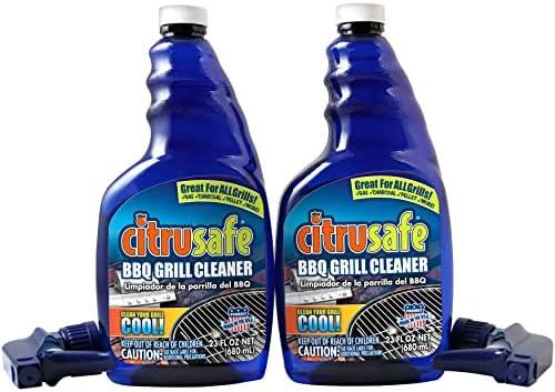 Citrusafe Grill Cleaner, 23 Oz Bottle, Pack of 2