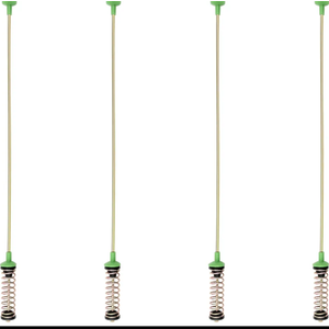 WA45N3050AW/A4 WA45T3200AW/A4 WA44A3405AP/A4 WA45T3400AV/A4 Washer Suspension Rods(4 Pcs) for Samsung WA40A3005AW/A4 WA41A3000AW/A4 WA44A3405AV/A4 WA44A3405AW/A4 WA45T3400AP/A4 WA45T3400AW/A4