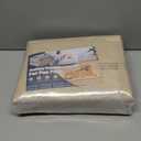 Washable Pee Pads for Dogs - 2 Pack Reusable Puppy PadsWaterproof Training PadsGuinea Pig Cage Liner, Puppy Pee Pads with Non-Slip Backing (Cream, 36" X 48" - 2 Pack)