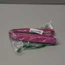 TwoEar 4FT 1IN Strong Rose Dog Leash with 2 Padded Handles, Traffic Handle Extra Control, Comfortable Soft Dual Handle, Auto Lock Hook, Reflective Walking Lead for Small Medium and Large Dogs