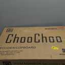 ChooChoo Bathroom Wall Mirror Cabinet, Medicine Cabinet with Single Door and Adjustable Shelf, Over The Toilet Space Saver Storage Cabinet, White (6.3"D x 21.6"W x 24.0"H)