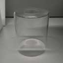 Wall Sconces for Bathroom, Brushed Nickel Vanity Light Fixtures, Modern Wall Mount Lighting Lanterns, Farmhouse Wall Lamps with Clear Glass Shade for Bedroom Living Room Mirror Hallway Porch (2PACK)