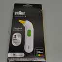Braun ThermoScan 4 Digital Ear Thermometer for Kids and Adults, Professional Accuracy, Color Coded and Audio Fever Guidance for Babies, Toddlers