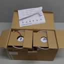 2 Pack Cordless Table Lamp, Rechargeable Desk Lamp with Fabric Shade, Battery Operated Lamp 3 Color Stepless Dimming, Small Touch Bedside Lamp Home Decor for Dining, Counter (Brushed Gold)