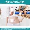 50 Count Island Dressing Bordered Gauze 4" x 4", Gauze Pads Individually Wrapped, Non-Stick Pad in Center with Adhesive Border, Bandages for Wounds, First Aid
