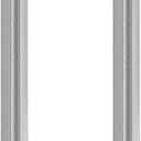GeilSpace 1/2" x 24" Stainless Steel Pipe, 304 Pipe Nipple Fits Standard 1/2 Inch Threaded Pipes and Fittings, DIY Industrial Metal tube (2 PCS)