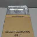 Baking Sheet Pan Set of 3, Commercial Quality Aluminum Cookie Sheets for Oven, Umite Chef Warp Resistant Baker's Half/Quarter/Jelly Roll Pans, Thick Cookie Tray Pans for Baking, Roasting