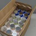 CycleMore Mason Jars 8 oz, 24 Pack Canning Jars with Airtight Lids and Bands, Half Pint Canisters Ideal for Fermenting, Jam, Honey, Pickling, Wedding/Shower Favors, DIY Decors